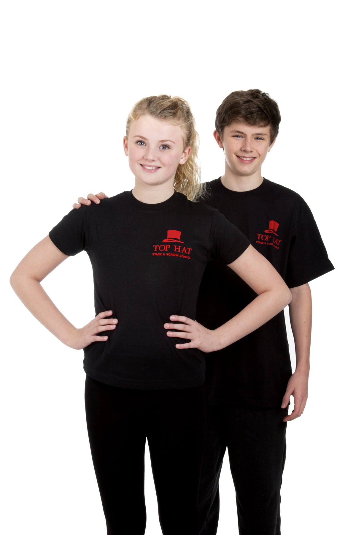 Stage 4 - Black Top Hat T-Shirt